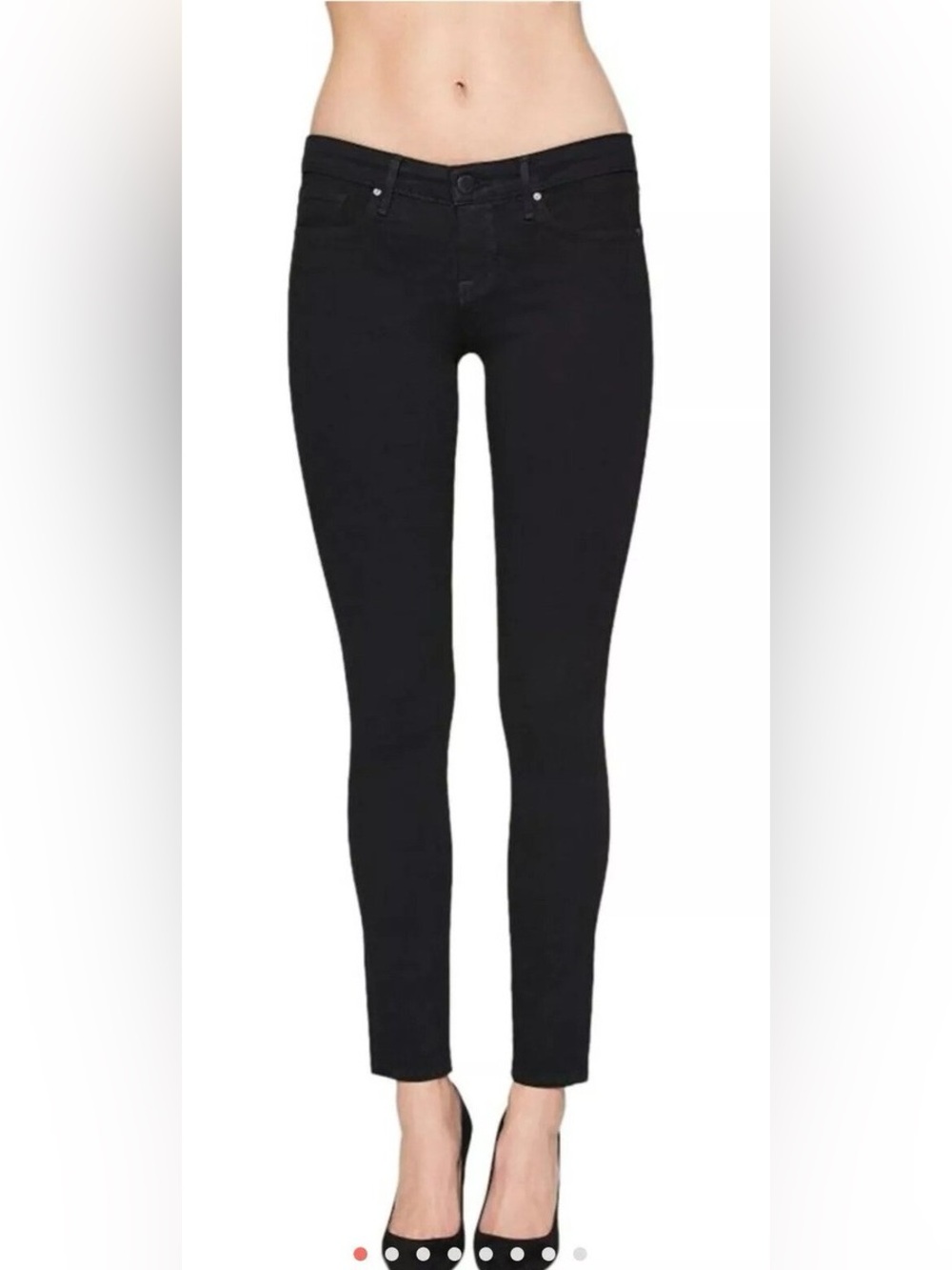 L'AGENCE Chantal Low Rise Skinny Jeans